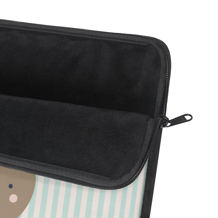 Kids Laptop Sleeve Neutral Bear, Kids Tablet Cover iPad Sleeve, IT Accessories