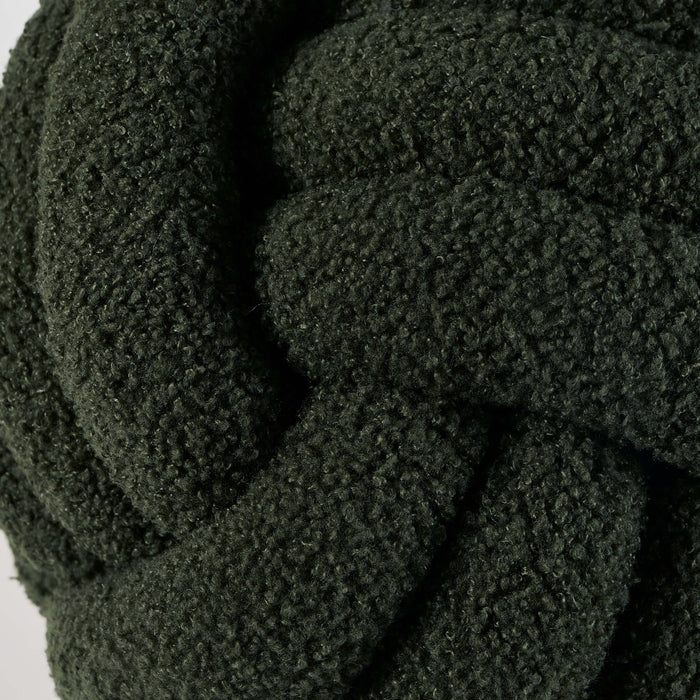 Knot Sofa Cushion - Forest Green - DUSK