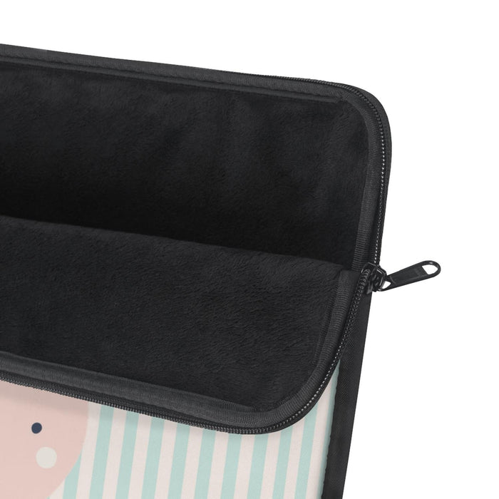 Kids Laptop Sleeve Neutral Pig, Kids Tablet Cover iPad Sleeve, IT Accessories
