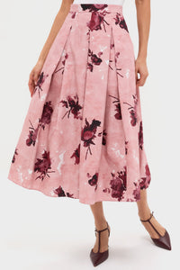 Abstract Rose Slipper Pink