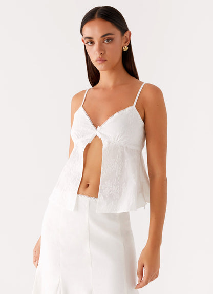 Irena Cami Top - White