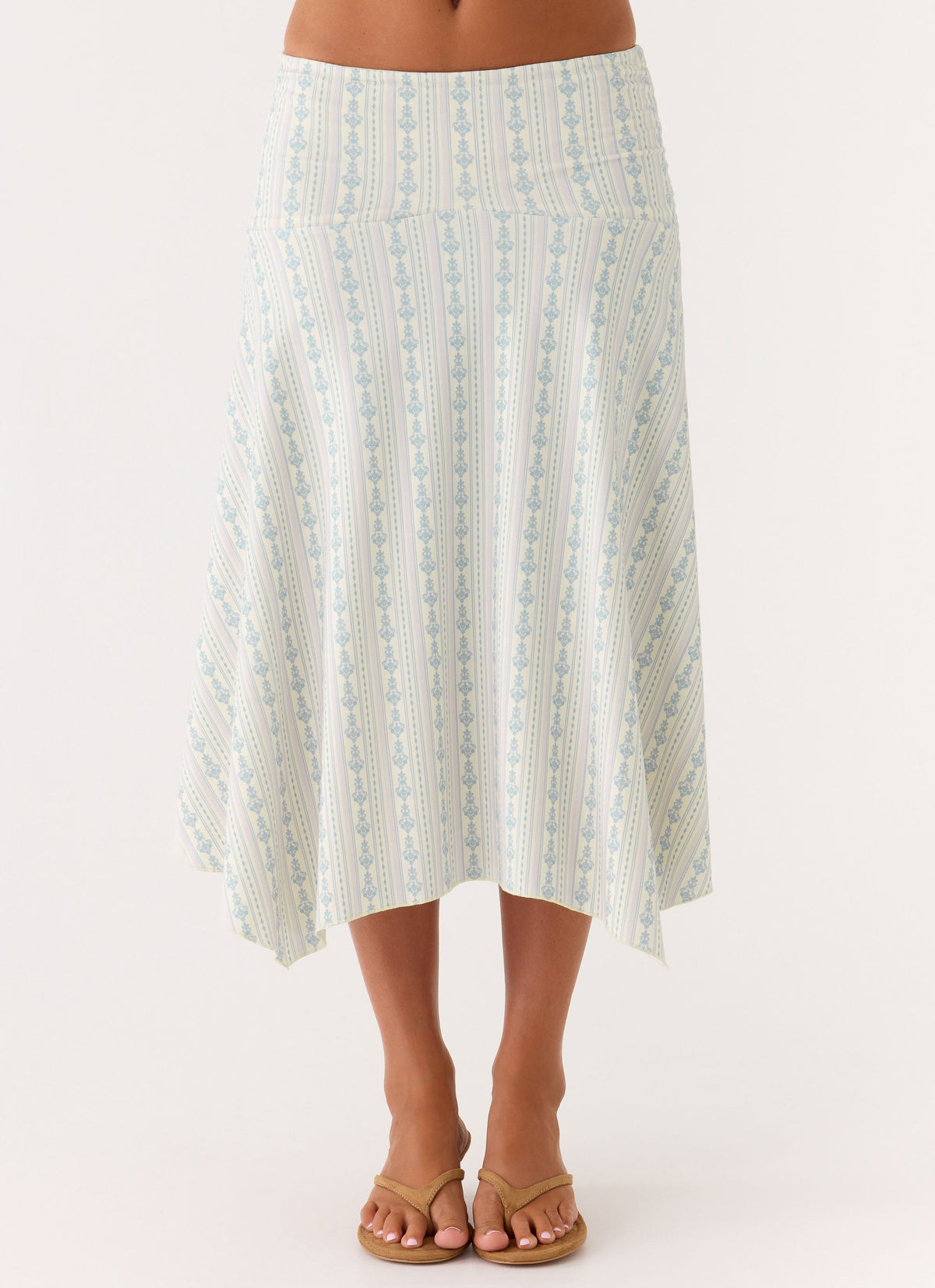 Katta Midi Skirt - Vintage Stripe
