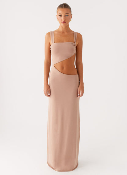 Kika Maxi Dress - Beige