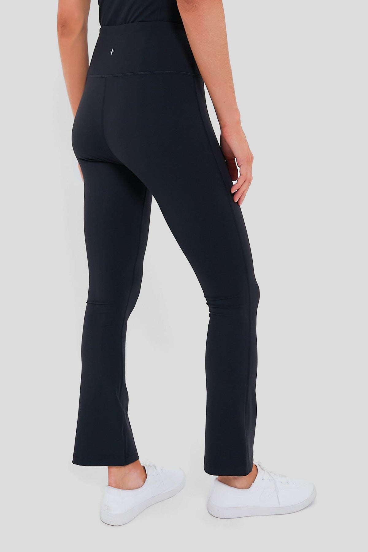 Black High Rise Compression Spandex Millie Yoga Pant