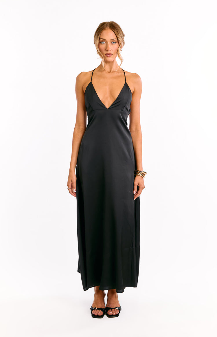 Nakita Black Maxi Dress