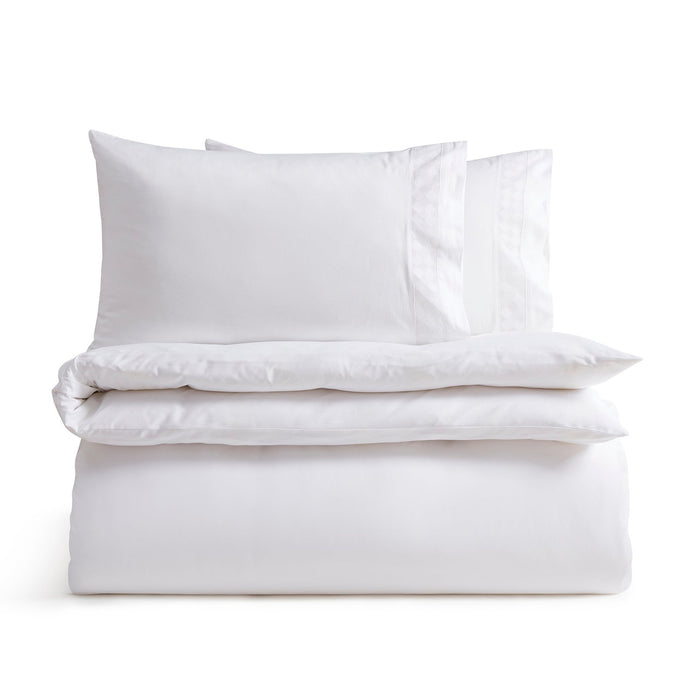 Alma 300 Thread Count Duvet Cover - Sateen - Off White - DUSK