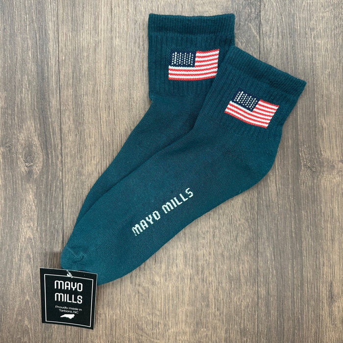 American Flag: Navy / XS Mayo Mills