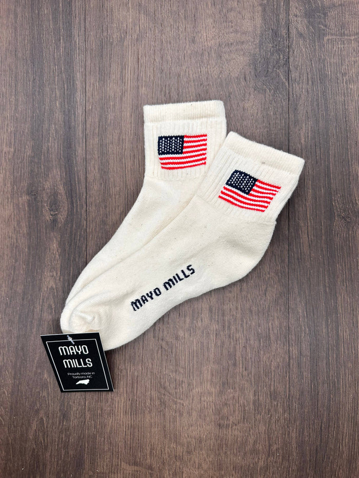 American Flag: Navy / XS Mayo Mills