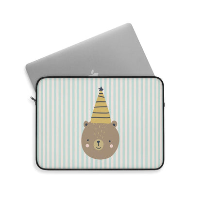 Kids Laptop Sleeve Neutral Bear, Kids Tablet Cover iPad Sleeve, IT Accessories