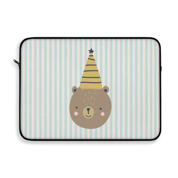 Kids Laptop Sleeve Neutral Bear, Kids Tablet Cover iPad Sleeve, IT Accessories