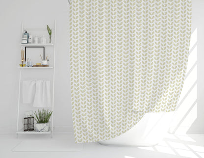 Boho Shower Curtain, Modern Bathroom Decor, Bathroom Accessories, Made in the USA | Pippa + June