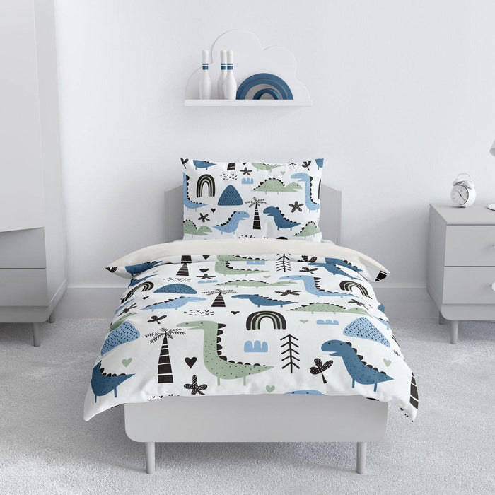 Kids Bedding Set, Nursery Bedding Set Boy Twin, Kids Bedding Dinosaur