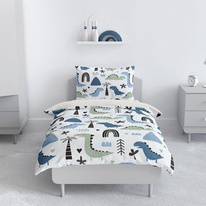 Kids Bedding Set, Nursery Bedding Set Boy Twin, Kids Bedding Dinosaur