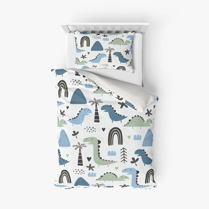 Kids Bedding Set, Nursery Bedding Set Boy Twin, Kids Bedding Dinosaur