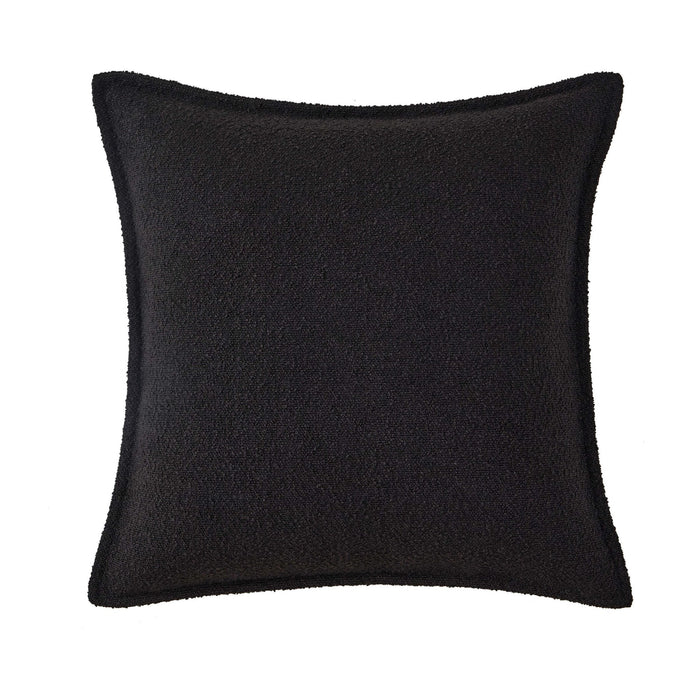 Boucle Cushion Cover - Black - DUSK