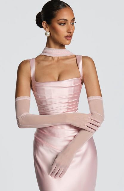 Calanthe Maxi Dress - Blush