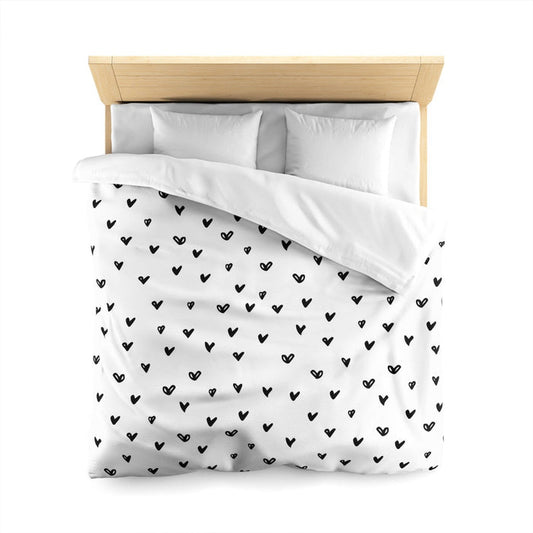 Duvet Cover Hearts Modern, Duvet Cover Bedding Sets | Pippa + June