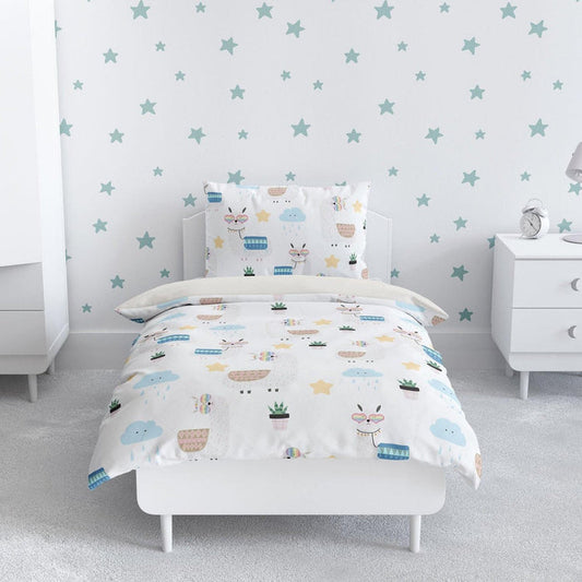 Girls Bedding Set Llamas, Nursery Bedding Set Girl, Kids Bedding Set | Pippa + June