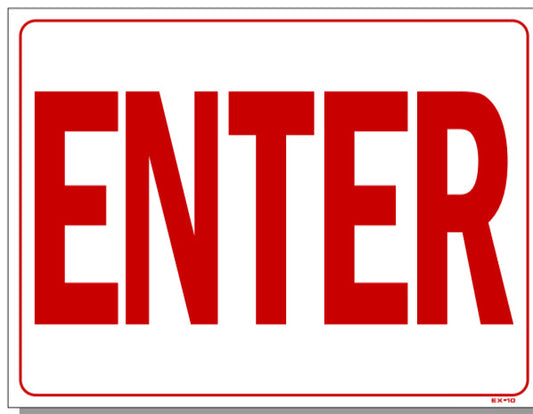 Enter Sign, EX10