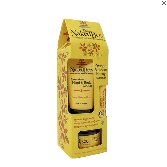 Orange Blossom Honey Gift Set by Naked Bee The Naked Bee Bath & Body