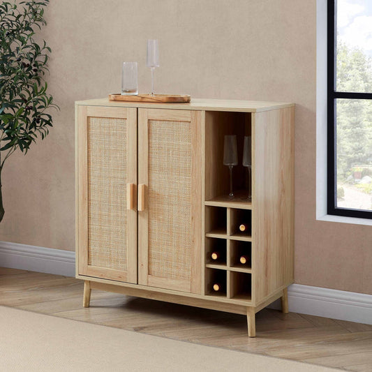 Isla Drinks Cabinet - Natural - DUSK
