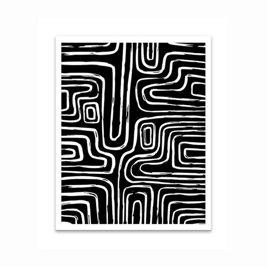 Modern Abstract Art Print, Modern Wall Decor, Modern Wall Art | Pippa + June
