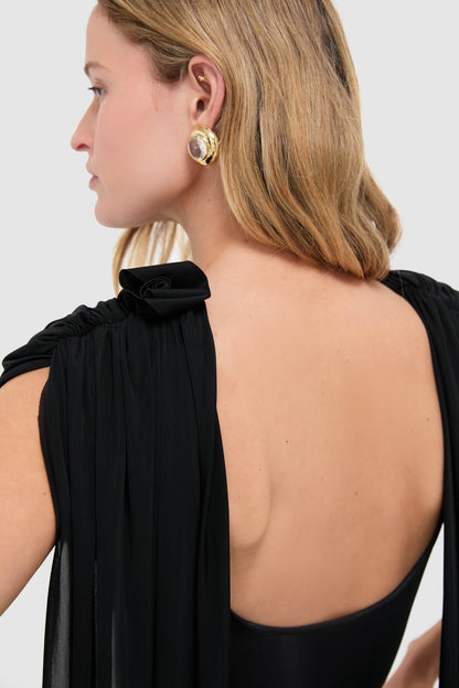 Black Batista Maxi Dress