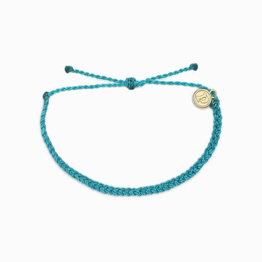 Pacific Blue Braided Solid Bracelet | Pura Vida Pura Vida Bracelet