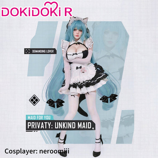 【Partially Ready For Ship】【Size S-2XL】DokiDoki-R Game Cosplay Costume Fighting Maid
