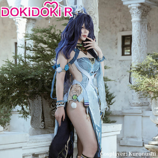 【Partially Ready For Ship】【Size XS-2XL】DokiDoki-R Game Genshin Impact Cosplay Lauma Costume Song of the Welkin Moon Nod Krai Halloween