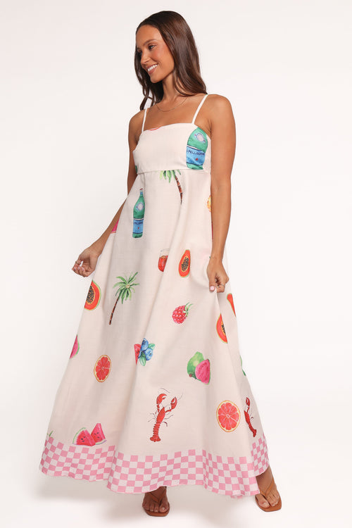 Brea Maxi Dress - Tutti Fruitti