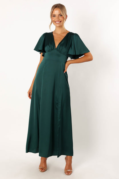 Casper Maxi Dress - Hunter Green
