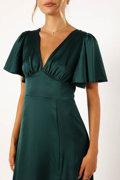 Casper Maxi Dress - Hunter Green