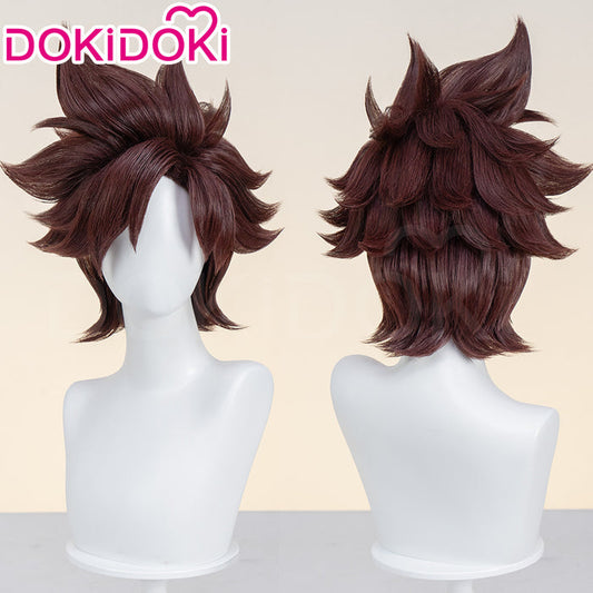 【Ready For Ship】DokiDoki Anime Mashin Hero Wataru Cosplay Ikusabe Wataru Wig Short Brown Hair