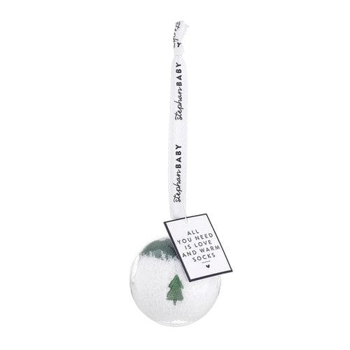 Round Ornament + Pair of Socks - Tree Stephan Baby Christmas Ornament