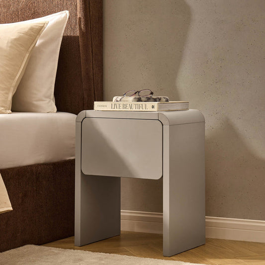 Samira Side Table - Taupe - DUSK