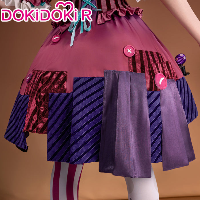 【Size S-2XL】DokiDoki-R Game Identity V  Meteorologist Tea Time Cosplay Costume Ms.Saucer