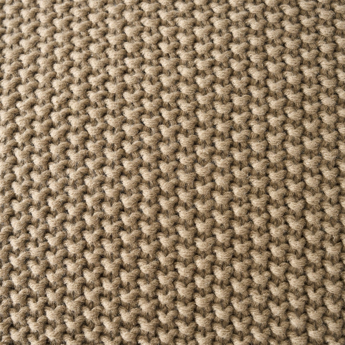 St Ives Light Weight Knit Cushion Cover - Taupe - DUSK