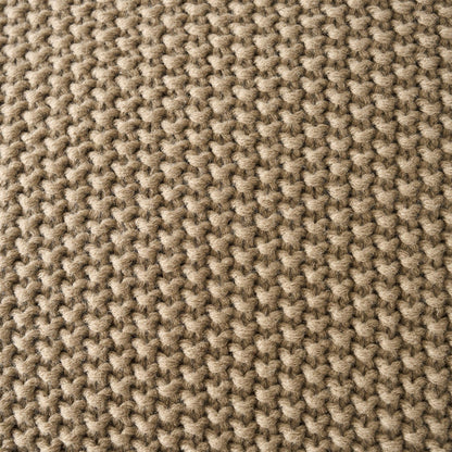 St Ives Light Weight Knit Cushion Cover - Taupe - DUSK