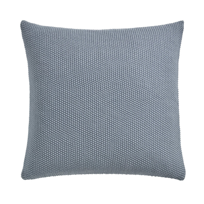 St Ives Knit Sofa Cushion Cover - Dusty Blue - DUSK