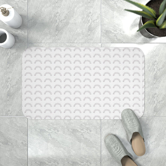 Modern Bath Mat Starburst, Boho Bathroom Decor & Accessories | Pippa + June