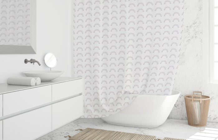 Modern Shower Curtain, Bathroom Decor & Accessories | Pippa + June