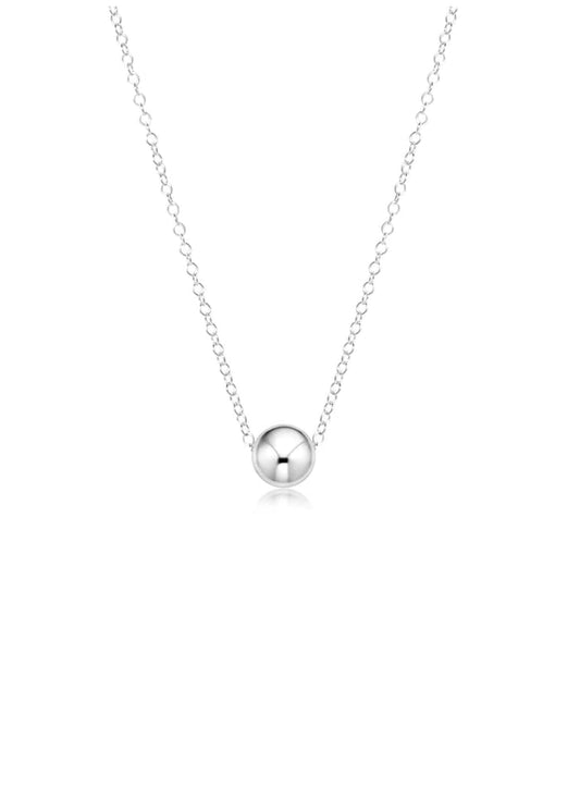 Sterling Silver Classic Charm Necklace 16" by E.Newton Designs e.newton Designs Necklace