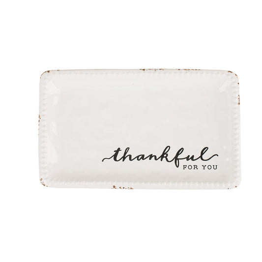 Thankful for You Trinket Tray Glory Haus, Inc trinket tray