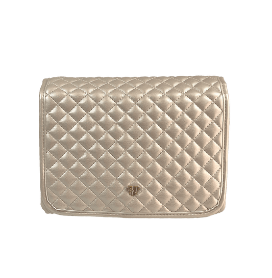 Toiletry Case - Pearl Quilted PurseN Travel Pouches