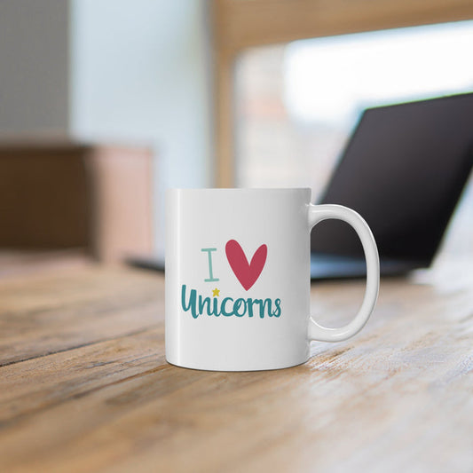Girls Ceramic Mug Unicorn, Girls Gift Mug, Girls Cups, Girls Drinkware | Pippa + June