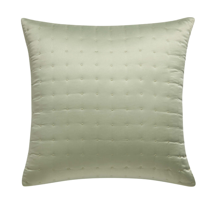 Vienna Quilted Cushion Cover - Sage - DUSK