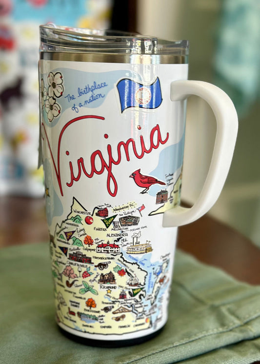 Virginia Travel Mugs by SWIG SWIG Drinkware 22 oz Travel Mug