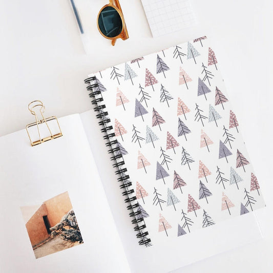Gratitude Journal Woodland Trees, Lined Notebook and Diary | Pippa + June