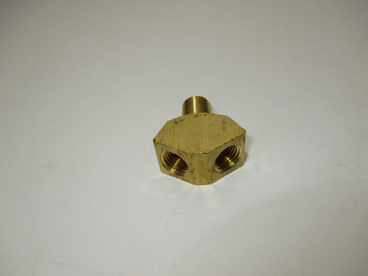 BRASS WYE FITTING, 1/4"